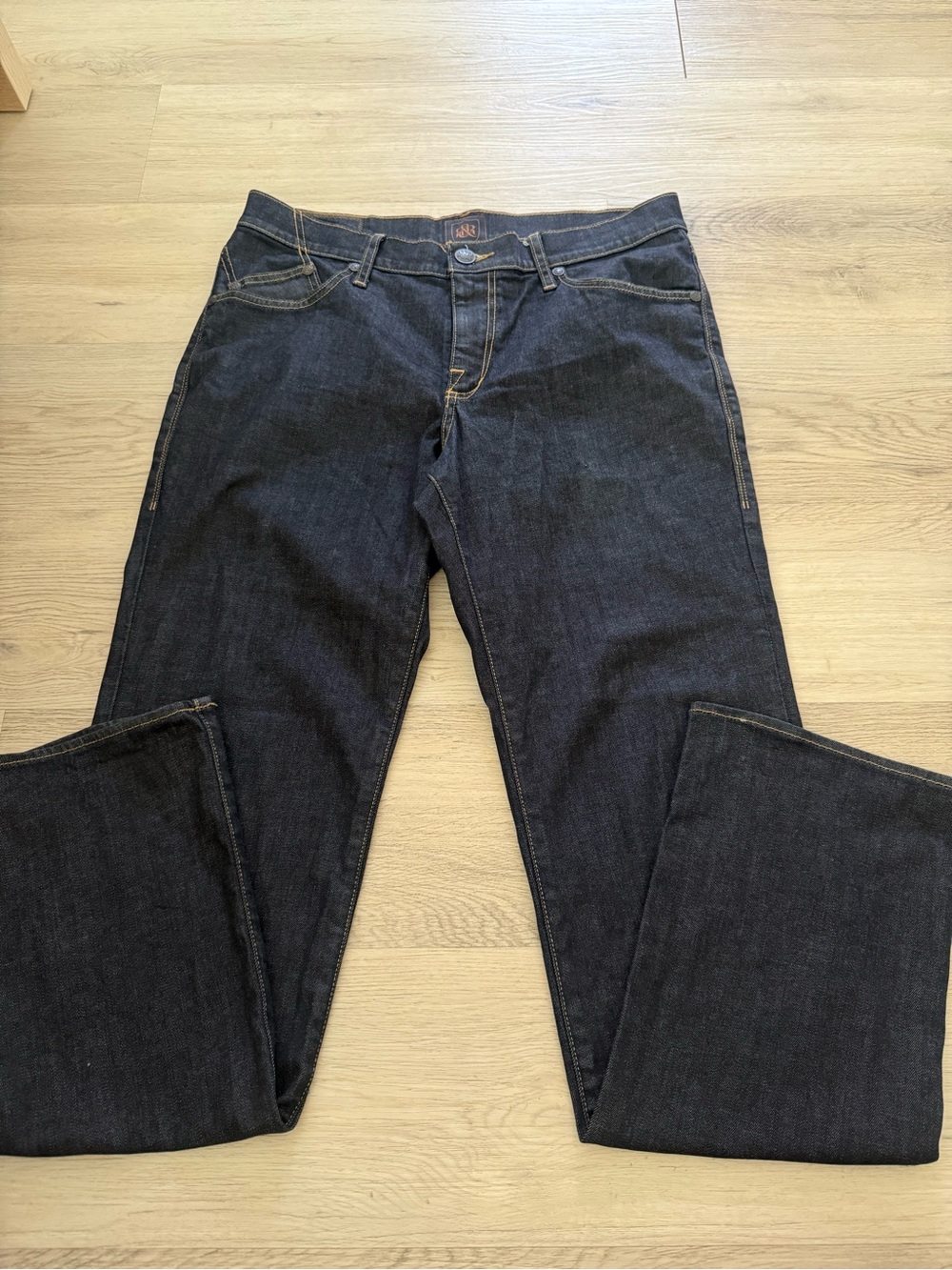 Rock & Republic Dark Wash Neil Straight Leg Jeans Denim Men’s Size 34 x 34